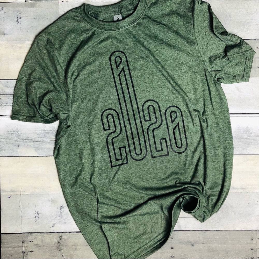 2020 middle finger shirt-size medium